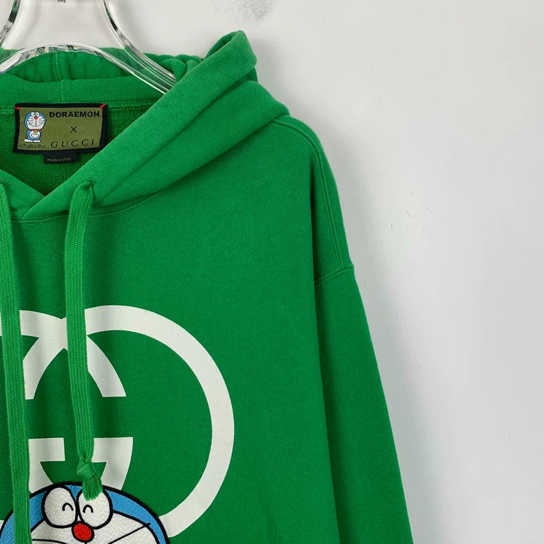 Gucci x Doraemon Green Hoodie