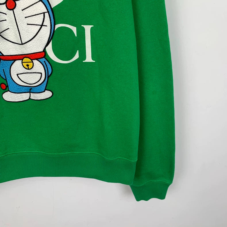 Gucci x Doraemon Green Hoodie
