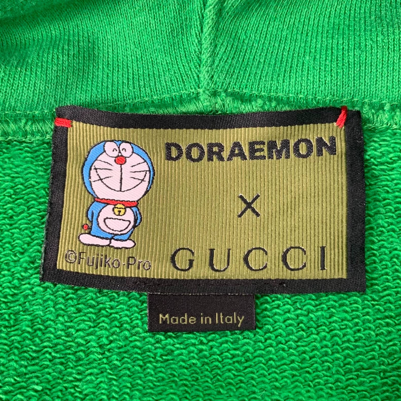 Gucci x Doraemon Green Hoodie