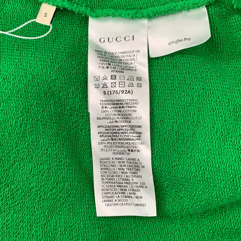 Gucci x Doraemon Green Hoodie