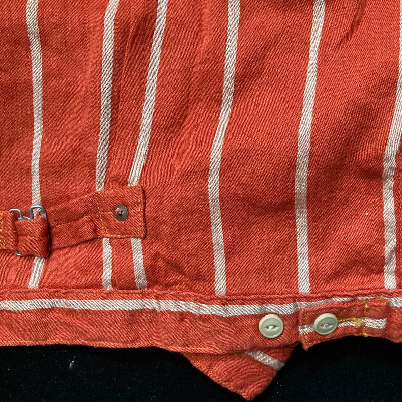 Kapital Striped Linen Jacket Coat