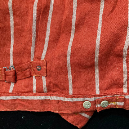 Kapital Striped Linen Jacket Coat