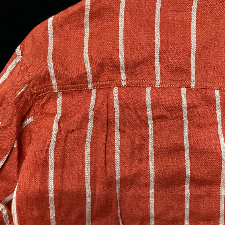 Kapital Striped Linen Jacket Coat