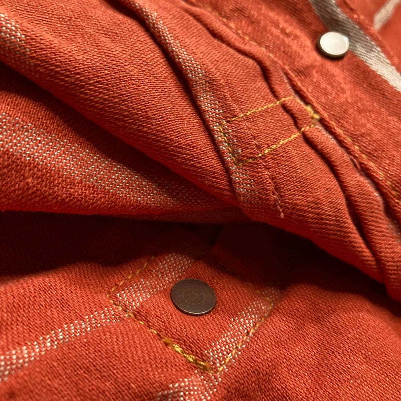 Kapital Striped Linen Jacket Coat