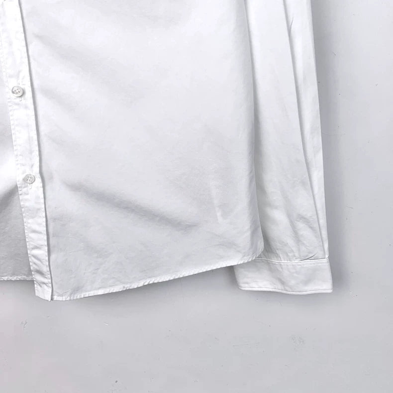 Gucci White Jungle Tiger Print Long Sleeve Shirt