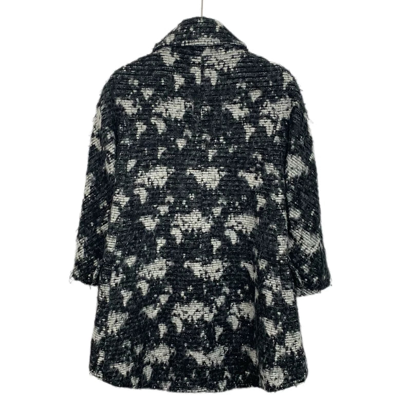 Colored Ink Splash Knit Coat by Chanel