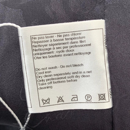 Colored Ink Splash Knit Coat by Chanel