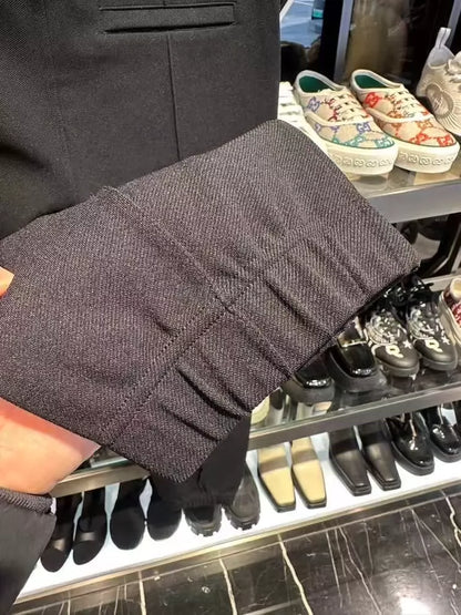 GIVENCHY solid color belted sweatpants-zp