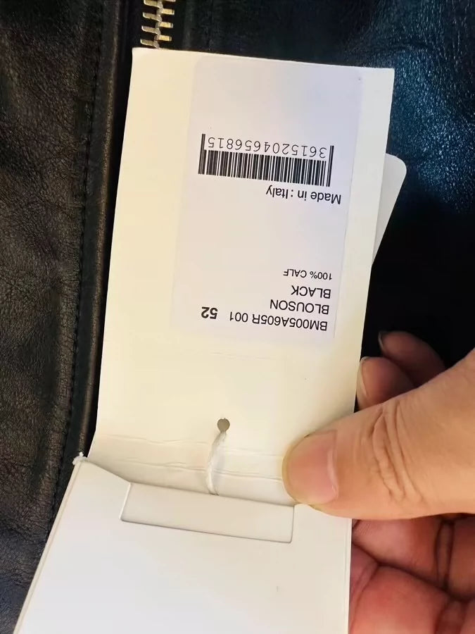 Givenchy cowhide motorcycle leather jacket-zp