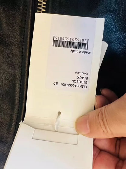 Givenchy cowhide motorcycle leather jacket-zp