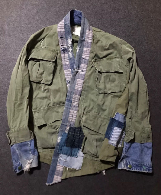 Greg Lauren deconstructs and splices jacket - DMC