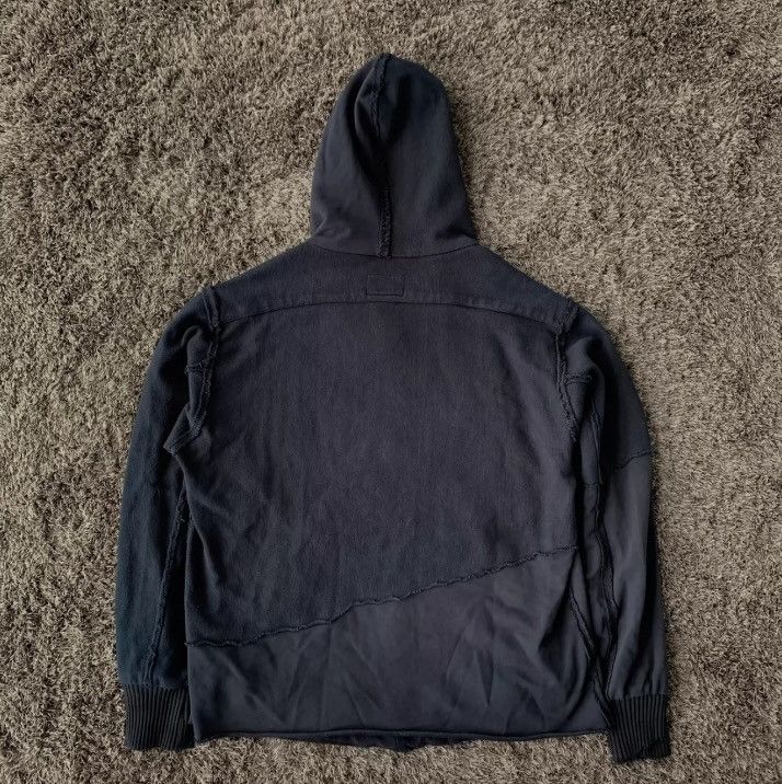 Greg Lauren patchwork hoodie - DMC