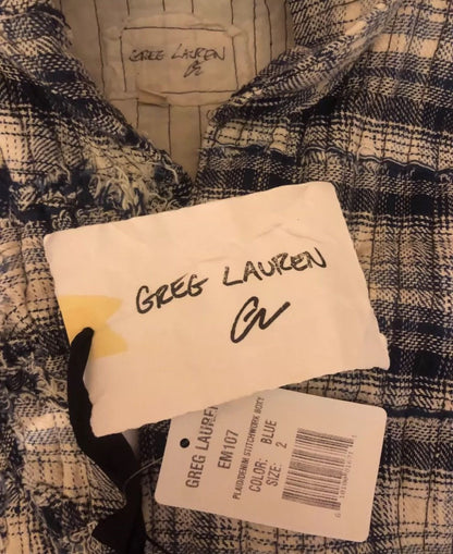 Greg Lauren Full cotton thickened jacket - DMC