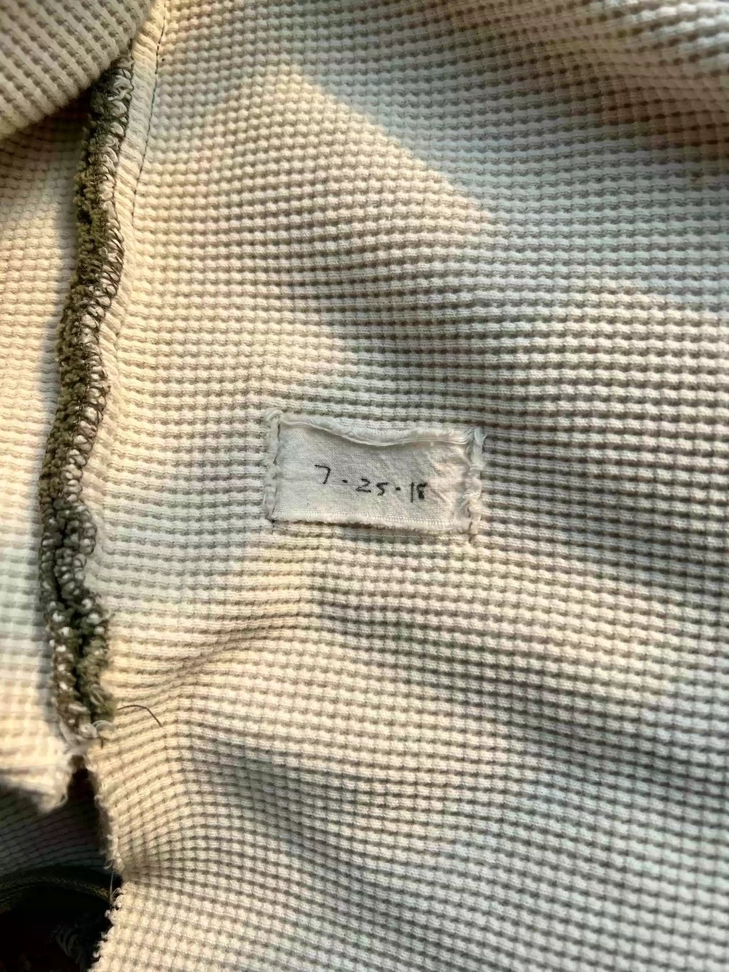 Greglauren denim stitching jacket