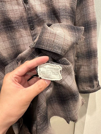 Greg Lauren plaid shirt - DMC