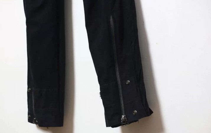 Greg Lauren Splicing Striped Wool Pants - DMC