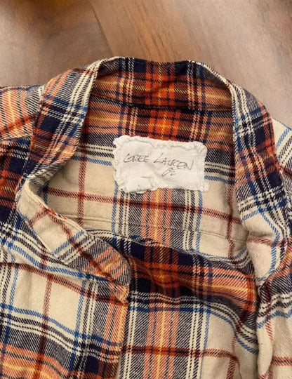 Greg Lauren patchwork old fabric shirt - DMC