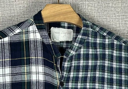 GREG LAUREN checkered used men's shirt - DMC