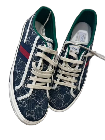 GUCCI logo-laced men's shoes-zp