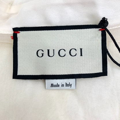 Gucci Beige Silk Long Sleeve Shirt