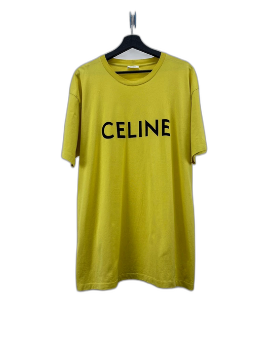 Celine Logo Short Sleeve T-Shirt