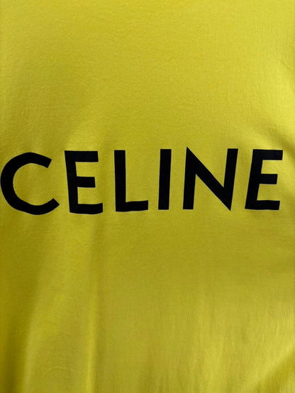 Celine Logo Short Sleeve T-Shirt