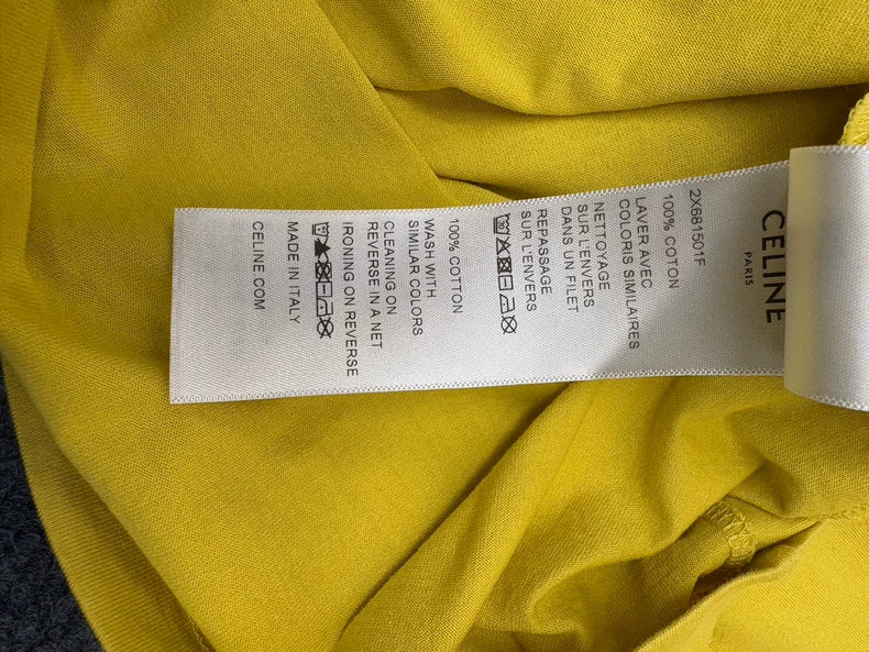 Celine Logo Short Sleeve T-Shirt