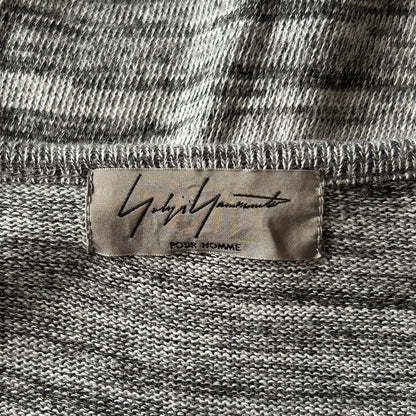 Gray Striped Short Sleeve T-Shirt