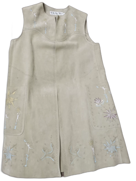 Christian Dior Leather Sleeveless Vest