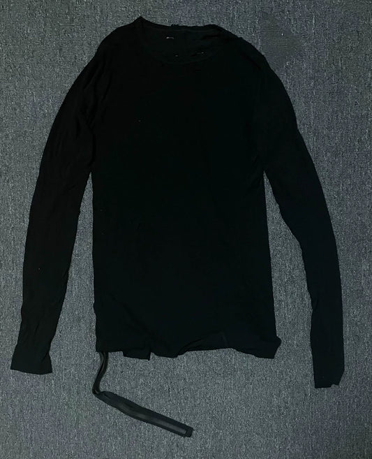 Unravel Project Distressed Long Sleeve T-Shirt-yf