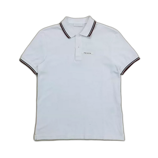 Prada Short Sleeve Polo Shirt in Good Condition