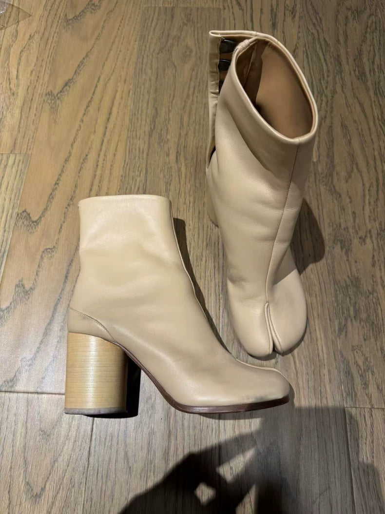 Maison Margiela Tabi High-Heel Boots