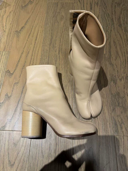 Maison Margiela Tabi High-Heel Boots
