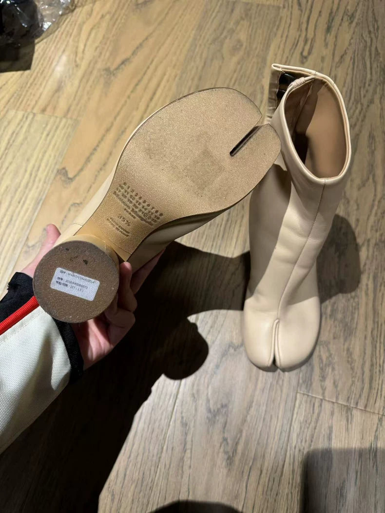 Maison Margiela Tabi High-Heel Boots