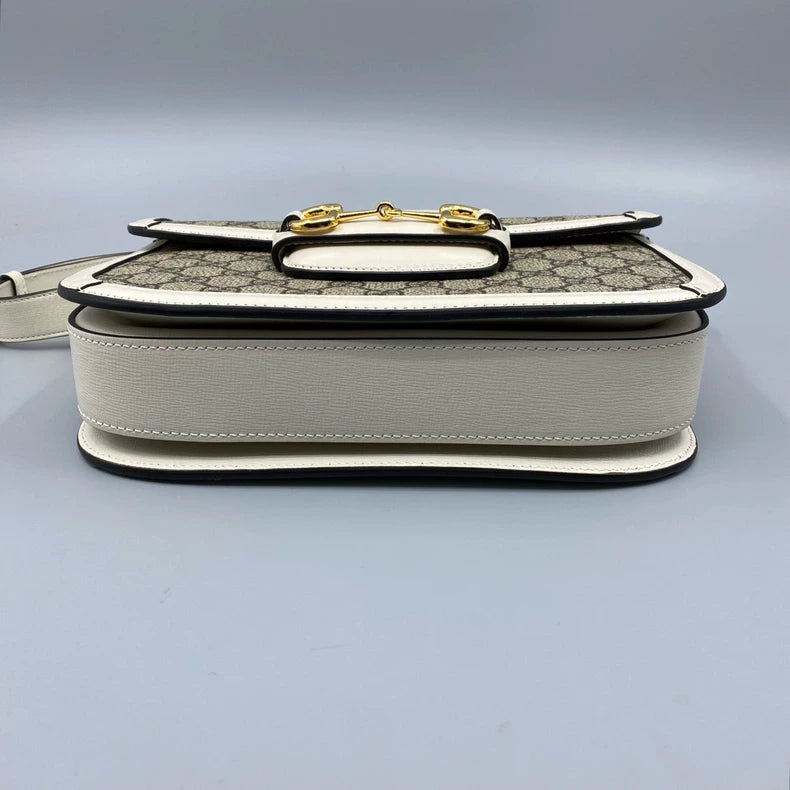 Gucci 1955 Vintage Floral Saddle Bag