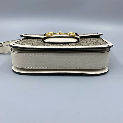 Gucci 1955 Vintage Floral Saddle Bag