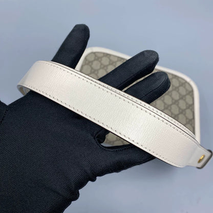 Gucci 1955 Vintage Floral Saddle Bag