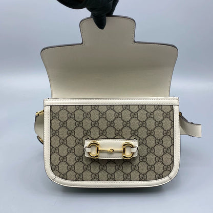 Gucci 1955 Vintage Floral Saddle Bag