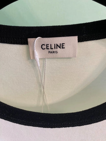 Celine Paris Arc de Triomphe Logo Short-sleeve T-shirt-yf