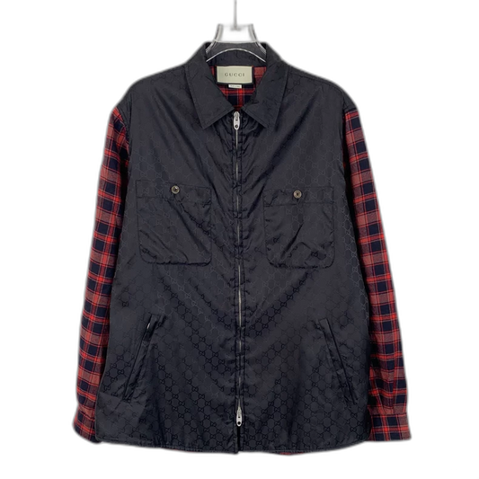 Gucci Colorful Logo Print Zip Jacket