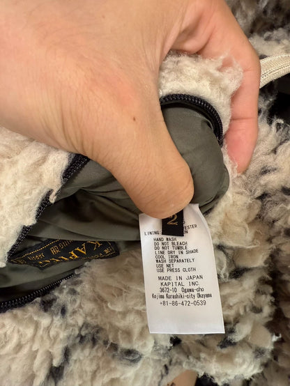 Kapital A/W20 Floral Diamond Fleece