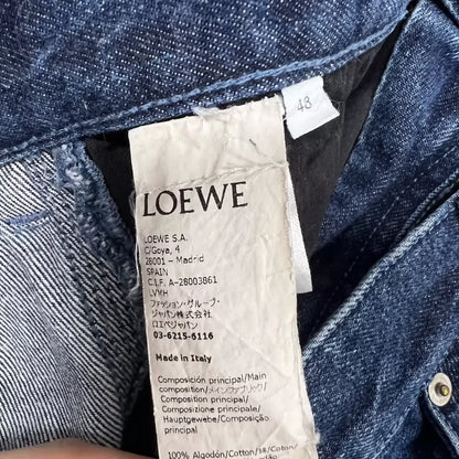 Loewe Worker Style Denim Pants