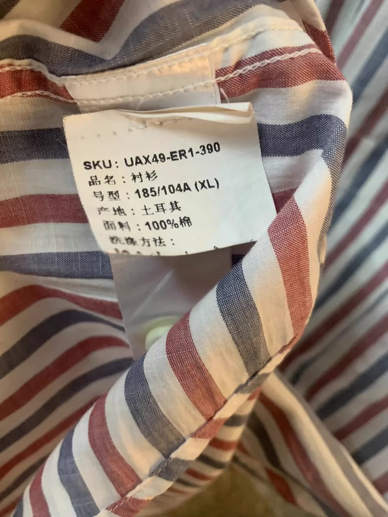 Ermenegildo Zegna Striped Short Sleeve Shirt
