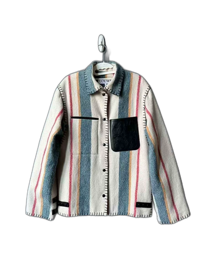 Loewe Striped Wool Jacket