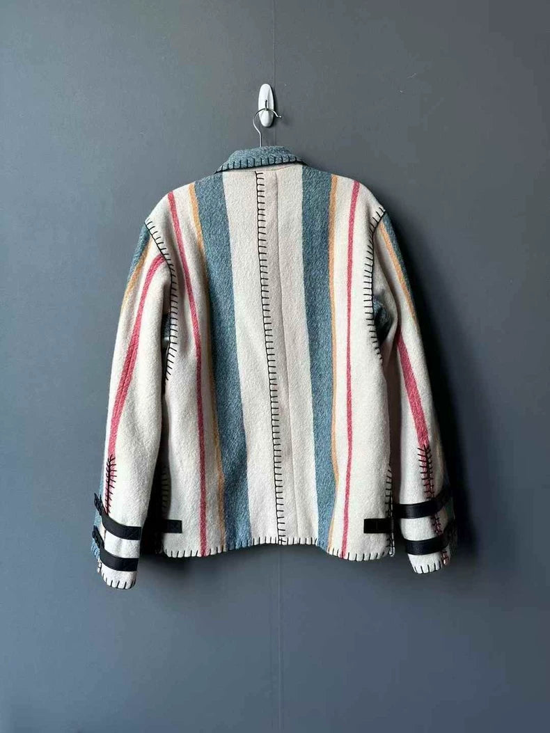 Loewe Striped Wool Jacket