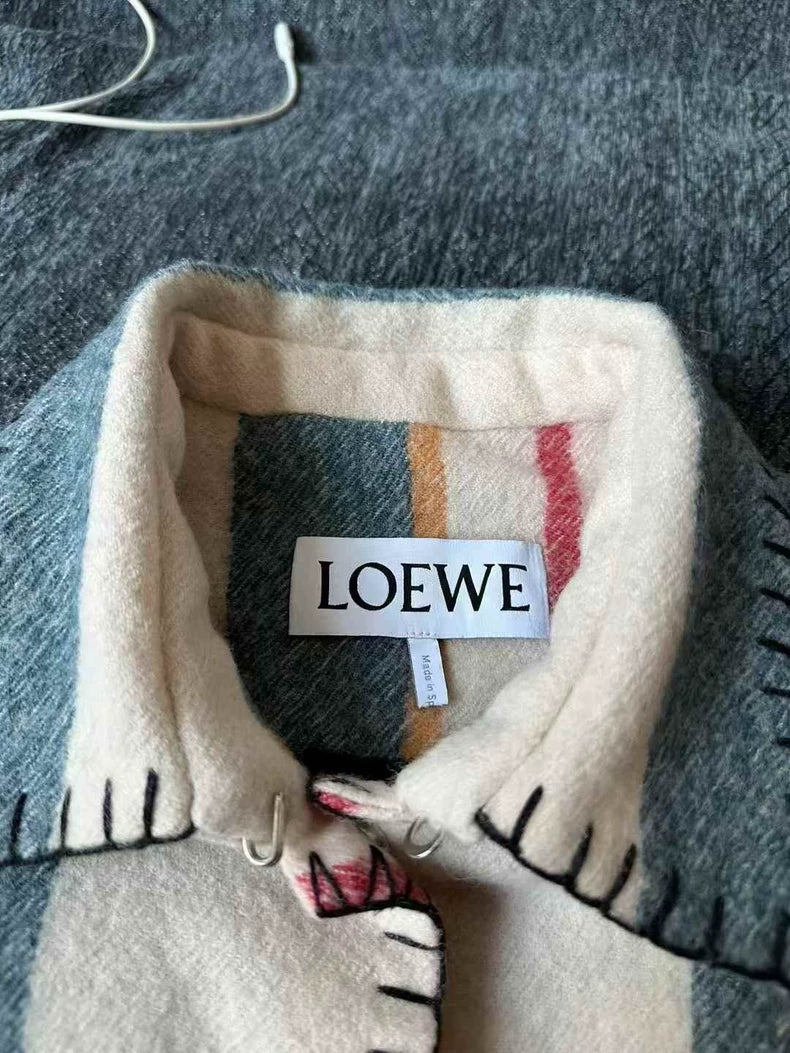 Loewe Striped Wool Jacket