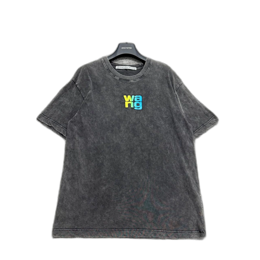 Alexander Wang Distressed Short Sleeve T-shirt-zp
