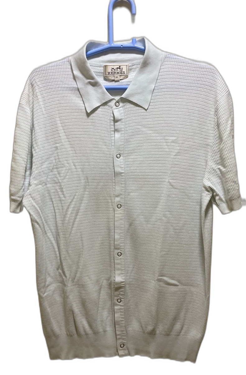 Hermes Short Sleeve Knitted Shirt