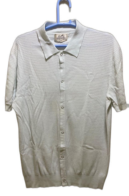 Hermes Short Sleeve Knitted Shirt