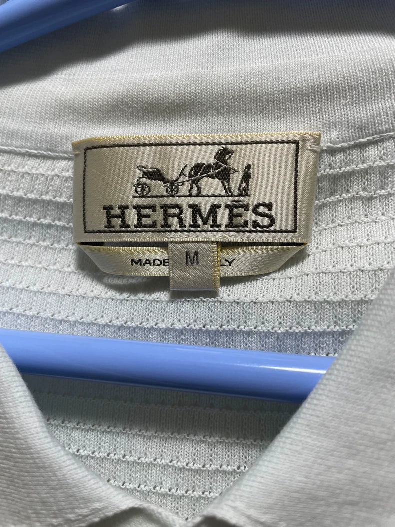 Hermes Short Sleeve Knitted Shirt